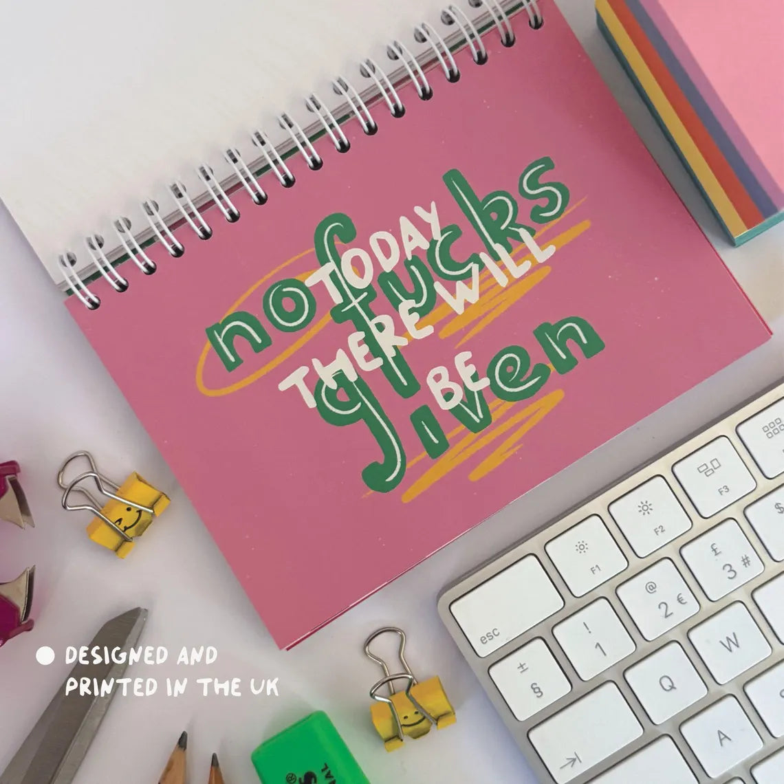 TYIIPLUS™ 2027 Fuck It Calendar – 12 Months of Sweary Affirmations & Positive Vibes