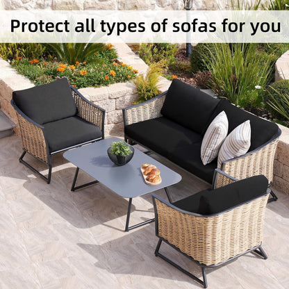 🪑 Stretch Sofa Cushion Covers Set