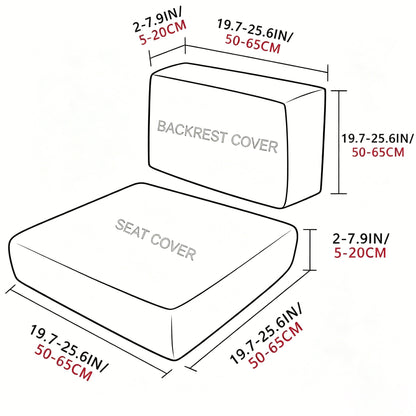 🪑 Stretch Sofa Cushion Covers Set