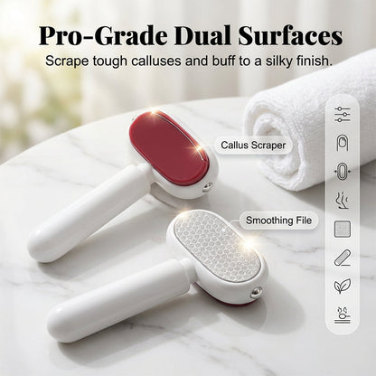 TYIIPLUS™ Double-Sided Foot Scraper – Easily Removes Calluses and Dead Skin ✨🦶