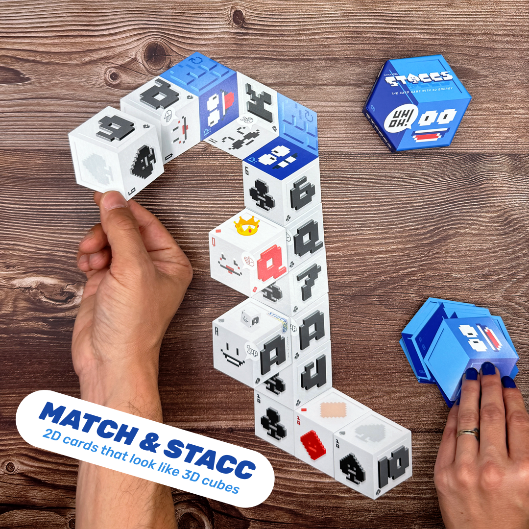 STACKZ, the Card Game with 3D Energy